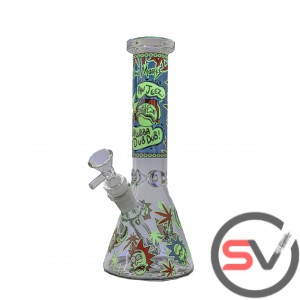 RICK AND MORTY AW GEEZ 10inch (GLOW IN DARK)